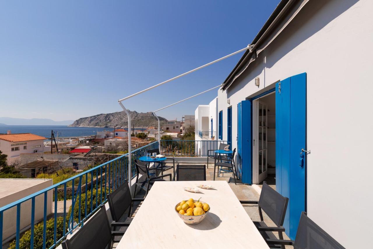 הוילה Aeginia 1- Breathtaking Sea View House In Perdika מראה חיצוני תמונה