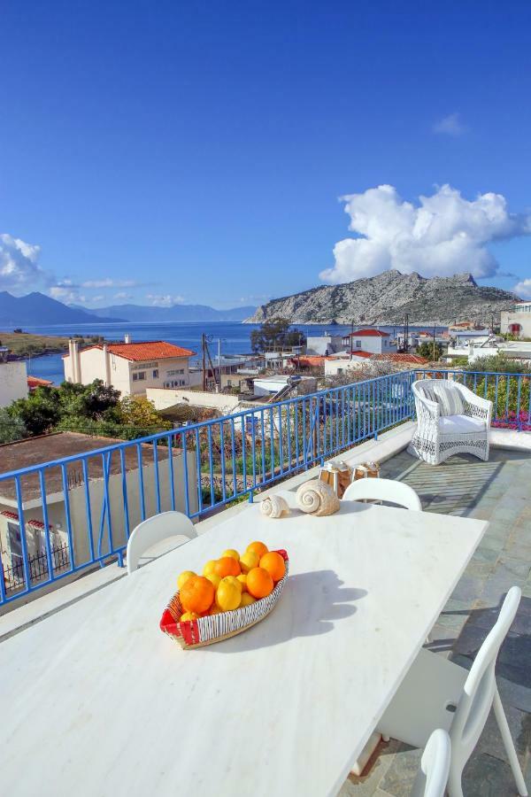הוילה Aeginia 1- Breathtaking Sea View House In Perdika מראה חיצוני תמונה